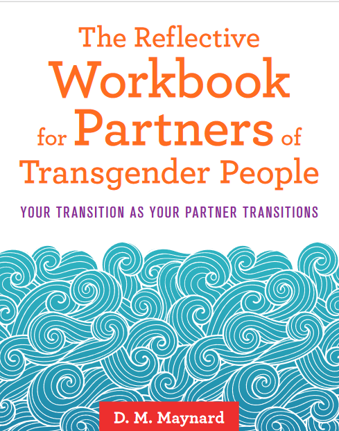 Cover of The Reflective Workbook. Text is in bright pastel colours on a white background