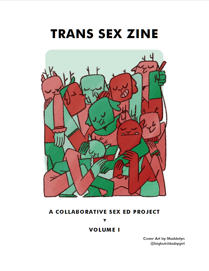 Cover of zine 'Masculinities - Femininities' Issue 4