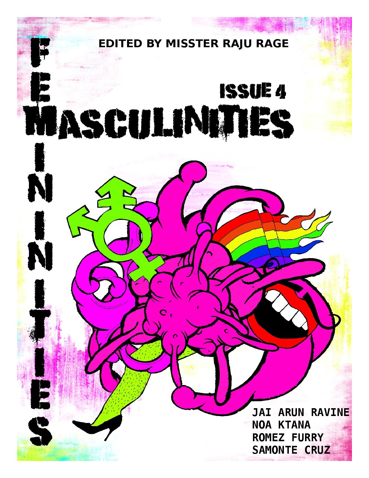 Cover of zine 'Masculinities - Femininities' Issue 4